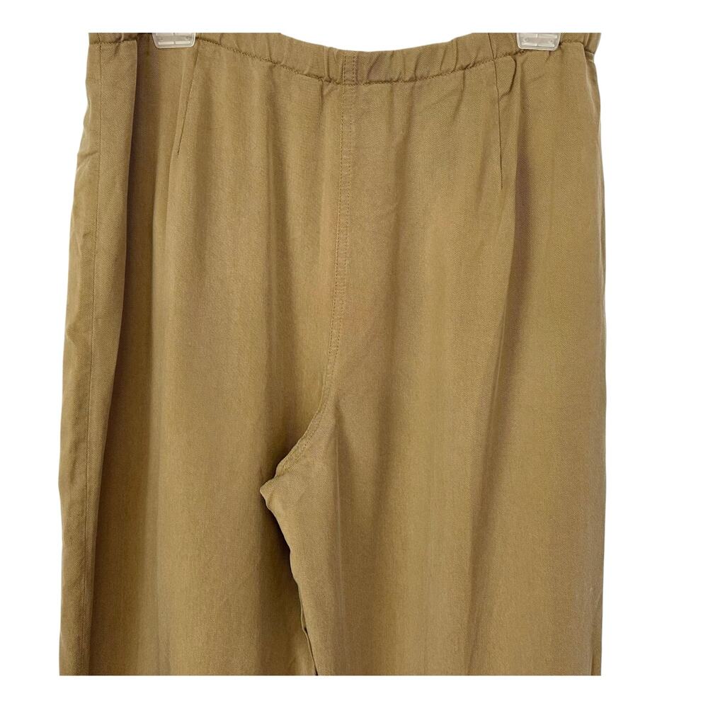 Pendleton High Rise Pure Tencel Lyocell Trouser Tan Size 12 - Picture 4 of 10